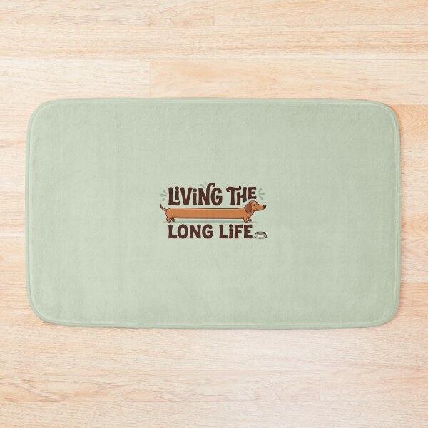 Item preview, Living the Long Life Shirt | Funny Dachshund Wiener Dog Graphic Tee designed and sold by DmaarGroup.