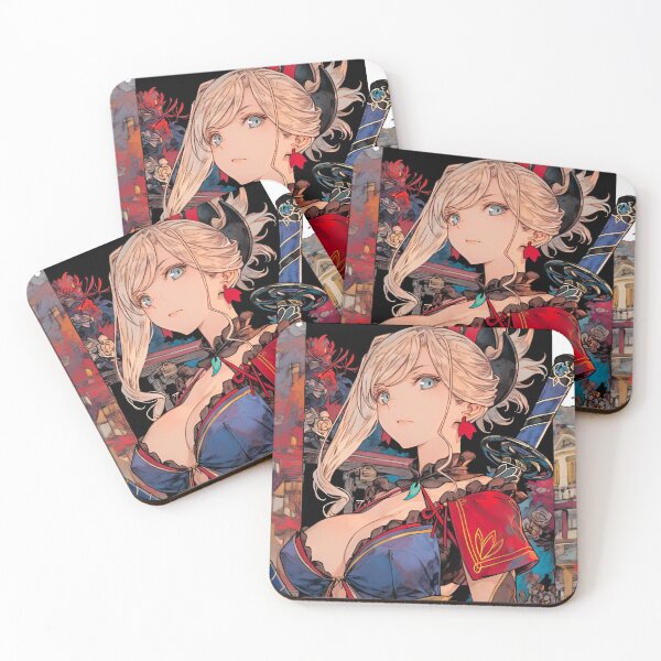 Item preview, Elegant Fantasy Warrior Girl Anime Style – Red Kimono Sword Maiden Art designed and sold by Dyan4.