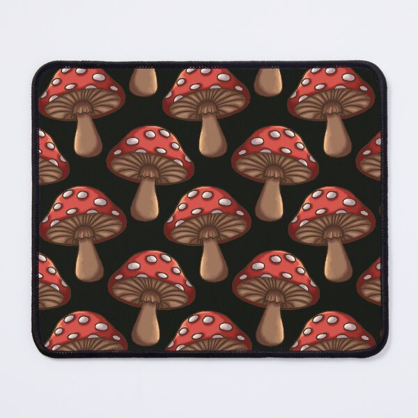 Item preview, Midnight mushroom - Amantia Muscaria - dark fairytale designed and sold by OhNoNotAgain42.
