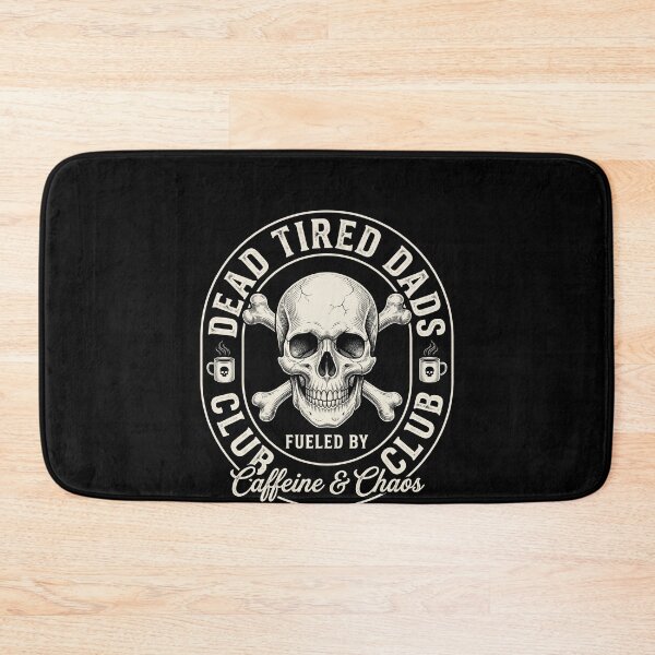 Item preview, Dead Tired Dads Club Fueled By Caffeine & Chaos Fathers Parenting Fatherhood designed and sold by SofenArt.