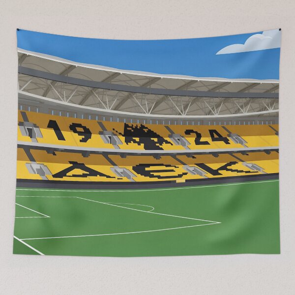 Item preview, AEK Athens From Greece To The World designed and sold by canvasriddle.
