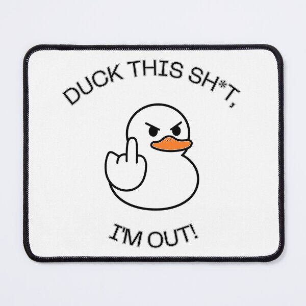 Item preview, DUCK THE RULES! designed and sold by Coffee with Koki.
