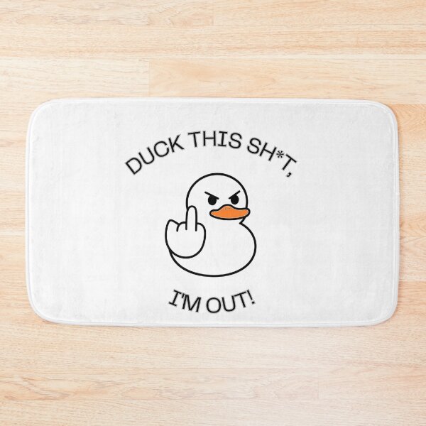 Item preview, DUCK THE RULES! designed and sold by Coffee with Koki.