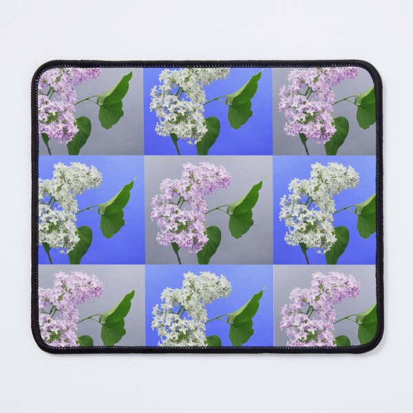 Item preview,  Authentic Lilac Branch Floral Photography Collage designed and sold by JurateArt-DK.