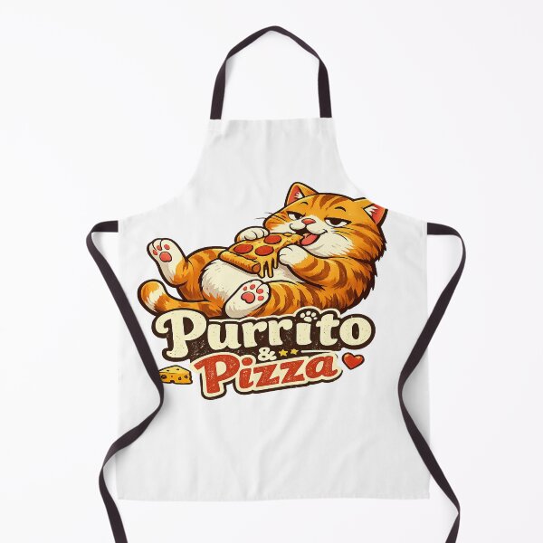 Item preview, Purrito & Pizza Funny Cat Sticker | Cute Lazy Orange Cat Lover Gift designed and sold by sosservice.