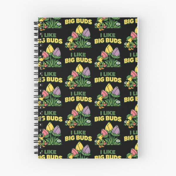 Item preview, I Like Big Buds Funny Gardening Duck Design designed and sold by TeeTimeTreasure.