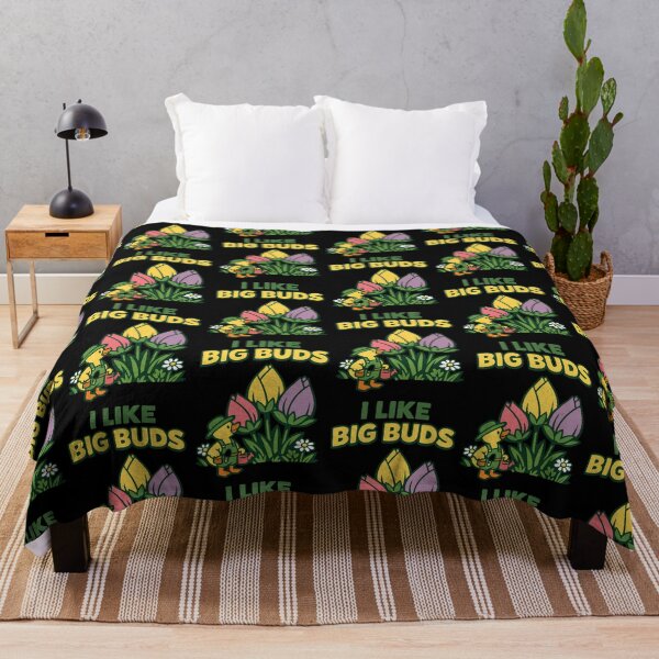Item preview, I Like Big Buds Funny Gardening Duck Design designed and sold by TeeTimeTreasure.