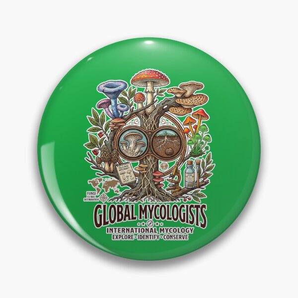 Item preview, Global Mycologists Vintage Mushroom Fungi Science designed and sold by TerradVents.