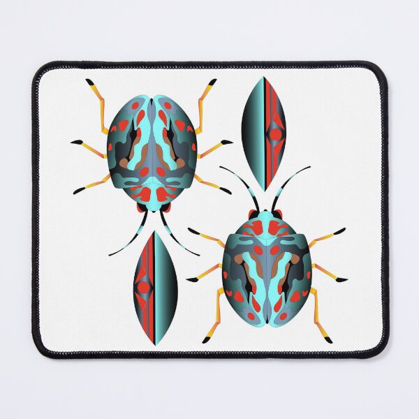 Item preview, 2 Picasso Bugs Shield designed and sold by Graham Colton.