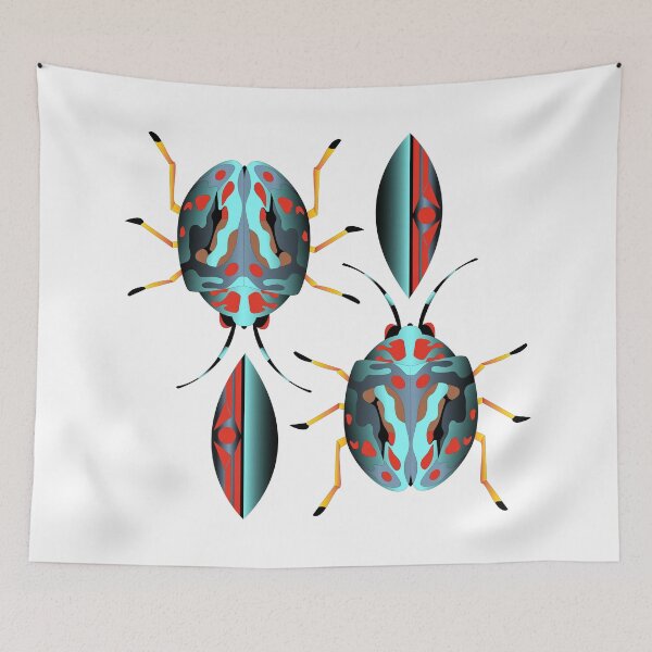 Item preview, 2 Picasso Bugs Shield designed and sold by Graham Colton.