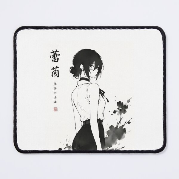 Item preview, Minimalist Sumi-e Style Anime Girl Portrait designed and sold by iwzzuel.