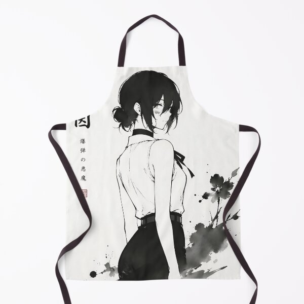 Item preview, Minimalist Sumi-e Style Anime Girl Portrait designed and sold by iwzzuel.