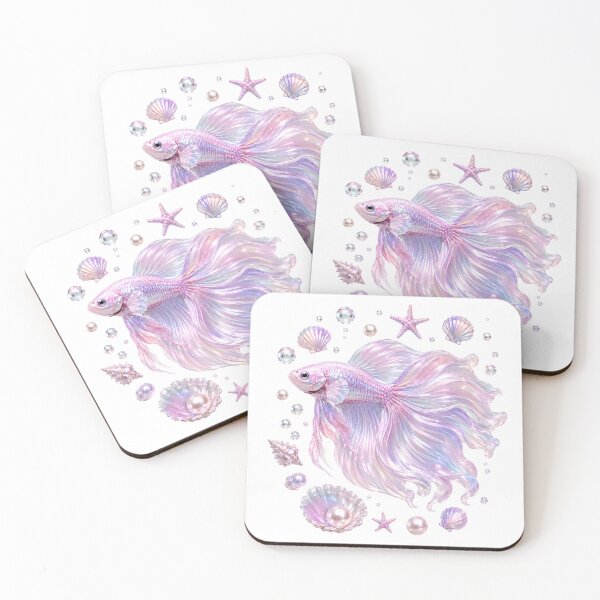 Item preview, Beautiful Iridescent Betta Fish designed and sold by StrawberryStudio.