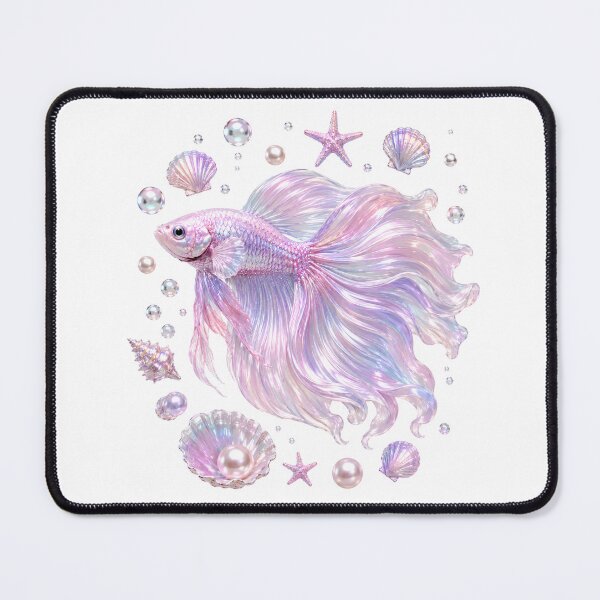 Item preview, Beautiful Iridescent Betta Fish designed and sold by StrawberryStudio.