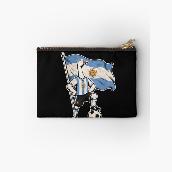 Item preview, Argentina Soccer Goose – Patriotic Football Fan designed and sold by THREE LITTLE BEANS.