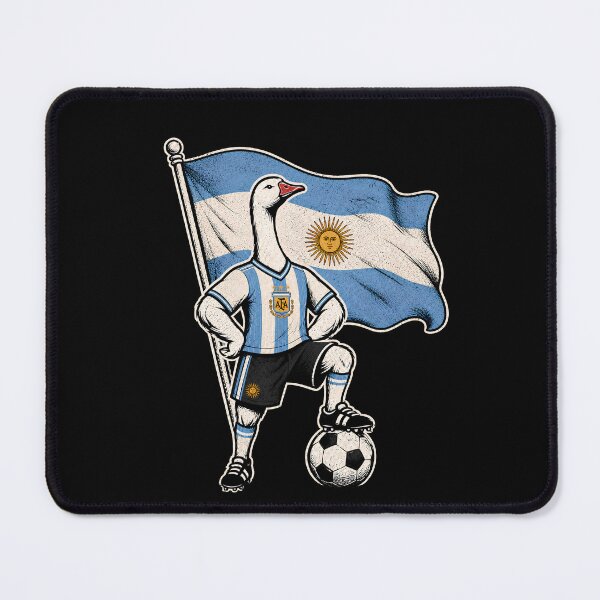 Item preview, Argentina Soccer Goose – Patriotic Football Fan designed and sold by THREE LITTLE BEANS.
