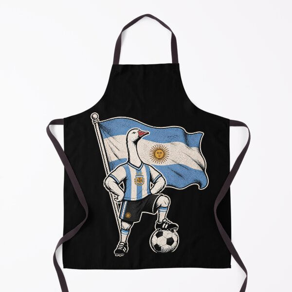 Item preview, Argentina Soccer Goose – Patriotic Football Fan designed and sold by THREE LITTLE BEANS.