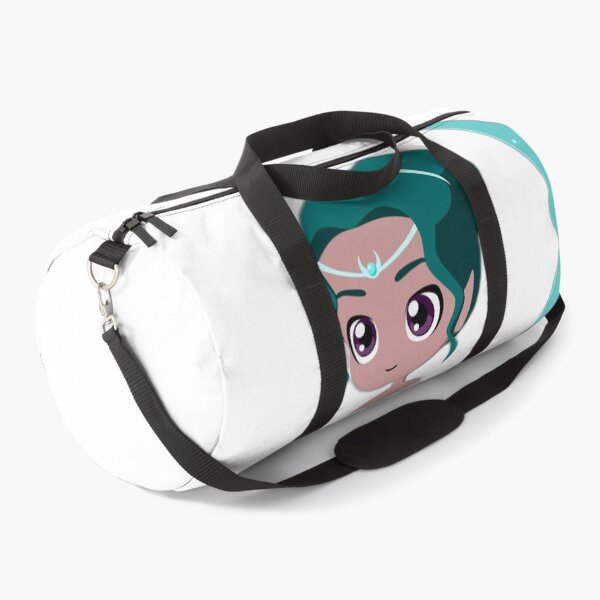 Item preview, Cute Chibi Girl Sitting on a Crescent Moon designed and sold by DailyDoodlesBySumbul.