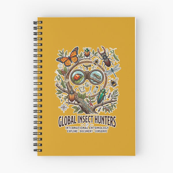 Item preview, Global Insect Hunters Vintage Entomology Science designed and sold by TerradVents.