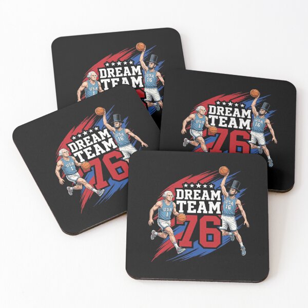 Item preview, Dream Team 76 Basketball American Patriotism Founding Fathers History designed and sold by SofenArt.