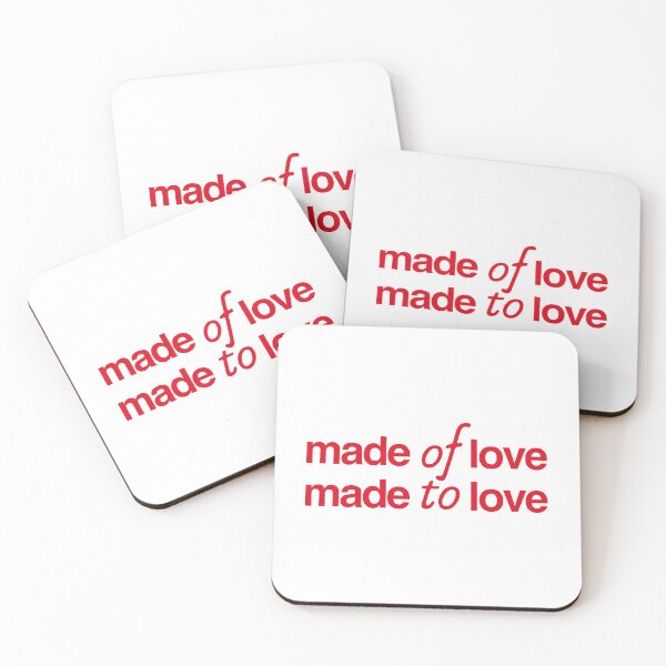 Item preview, Made Of Love, Made To Love | Love Sticker designed and sold by ianths.