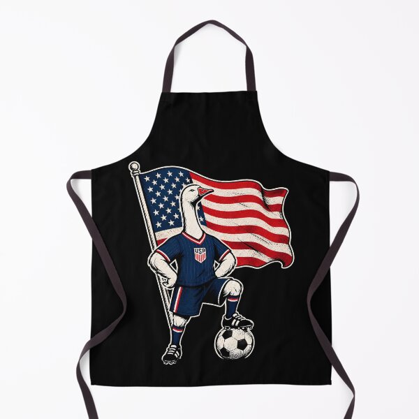 Item preview, USA Soccer Goose – Patriotic American Football Fan designed and sold by THREE LITTLE BEANS.