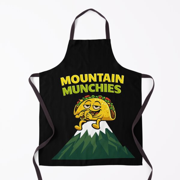Item preview, Mountain Munchies Funny Taco Stoner Design designed and sold by TeeTimeTreasure.