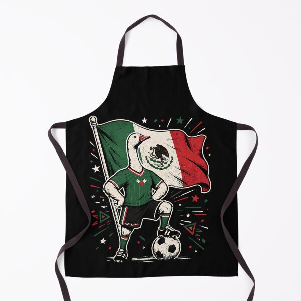 Item preview, Mexico Soccer Goose – Patriotic Mexican Football Fan  designed and sold by THREE LITTLE BEANS.