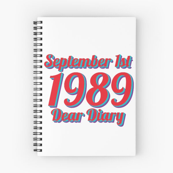 Item preview, September 1st 1989 Dear Diary designed and sold by Faeriean.