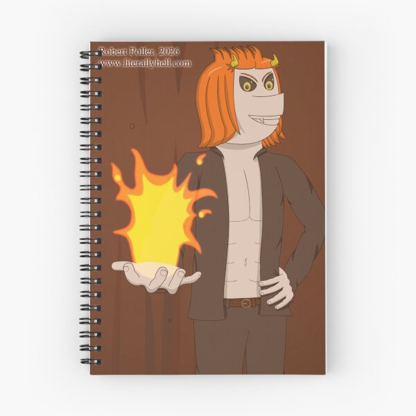 Item preview, Damien's Fire designed and sold by Literally Hell Shop.