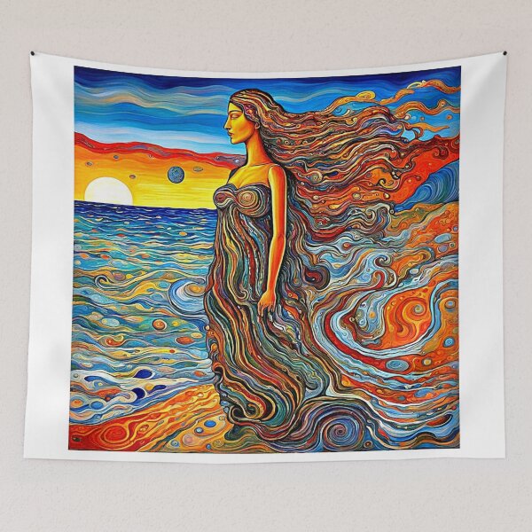 Item preview, Aphrodite emerges from the sea designed and sold by George Hutton Hunter.
