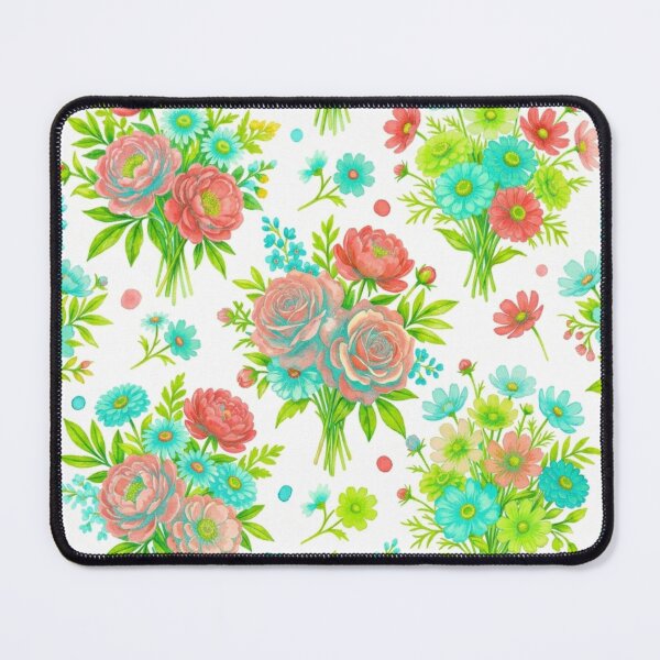 Item preview, Watercolor Floral Bouquet Seamless Pattern designed and sold by FashioonTrends.