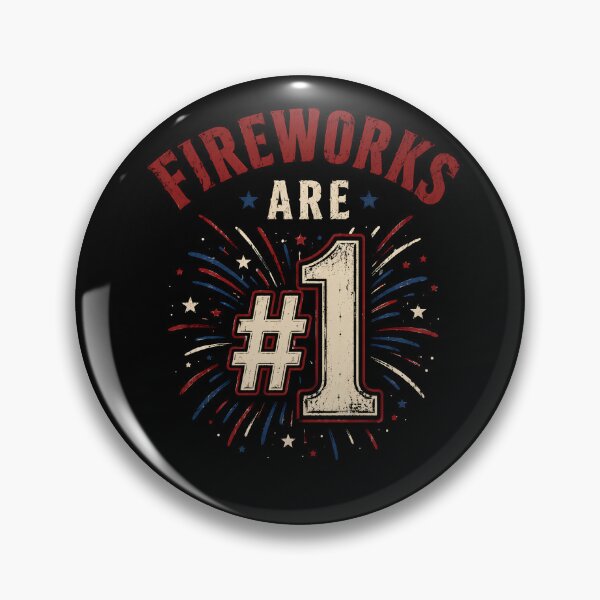 Item preview, Fireworks Are Number 1 Foam Finger 4th of July Funny T-Shirt, Patriotic Fireworks Gift, Independence Day Graphic Tee, USA Celebration designed and sold by THREE LITTLE BEANS.