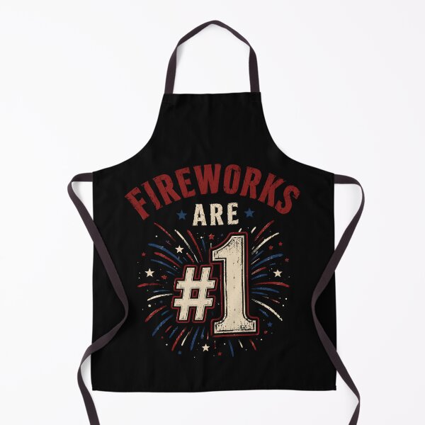Item preview, Fireworks Are Number 1 Foam Finger 4th of July Funny T-Shirt, Patriotic Fireworks Gift, Independence Day Graphic Tee, USA Celebration designed and sold by THREE LITTLE BEANS.