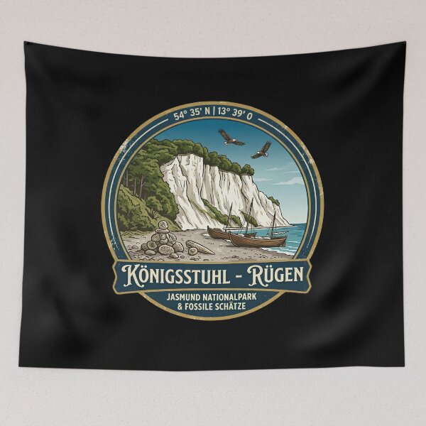 Item preview, Königsstuhl Rügen Jasmund National Park Fossils designed and sold by HoshisWorld2018.