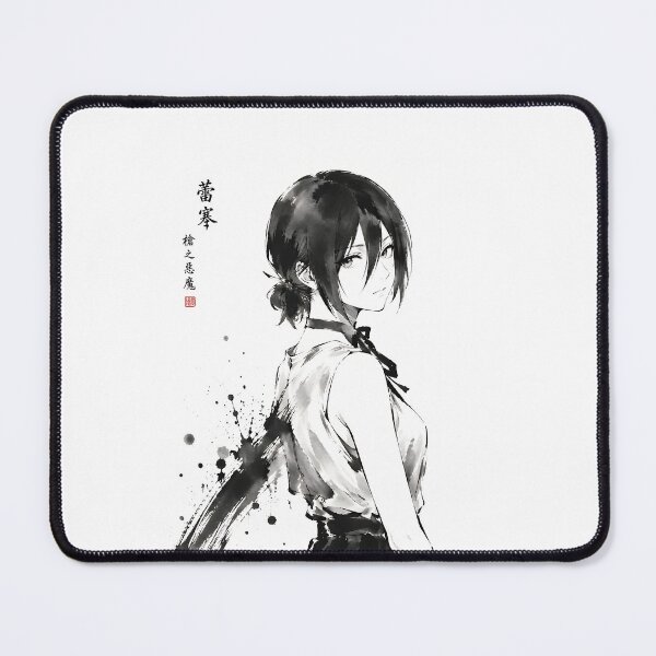 Item preview, Minimalist Sumi-e Style Anime Girl Portrait designed and sold by iwzzuel.
