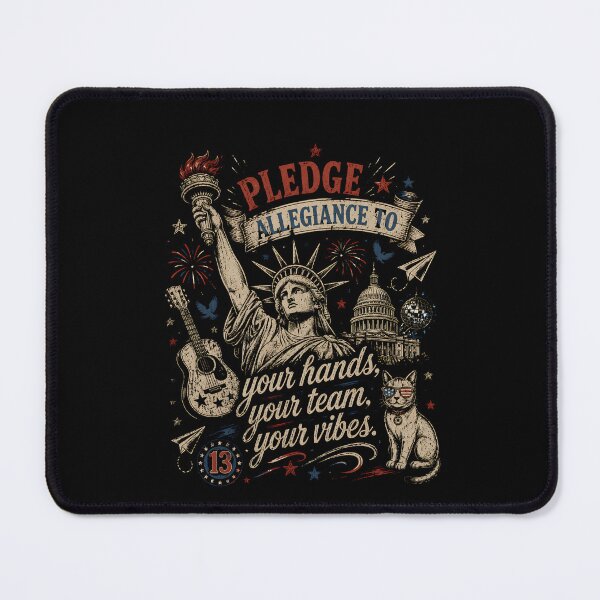Item preview, Pledge Allegiance To Your Hands Your Team Your Vibes Shirt, 4th of July Shirt, 1776 USA Flag Tee, 250 Years of America  designed and sold by THREE LITTLE BEANS.