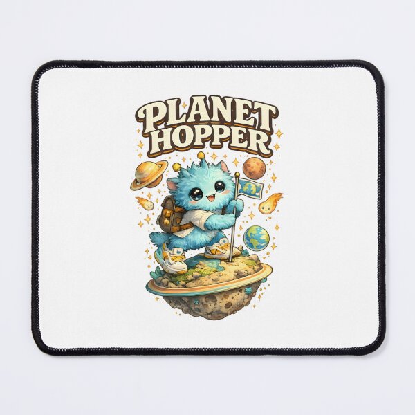 Item preview, Planet Hopper Cute Alien Space Design designed and sold by Drofted.
