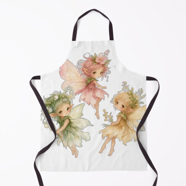 Item preview, Cute Chibi Forest Fairies Trio designed and sold by DailyDoodlesBySumbul.