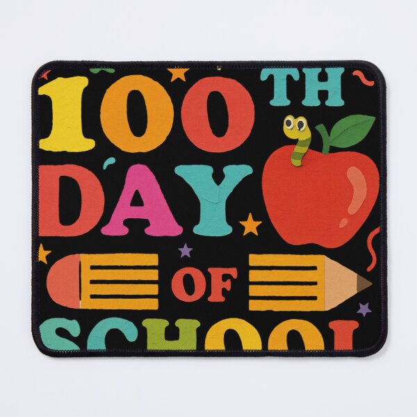 Item preview, Happy 100th Day of School Colorful Teacher Student Kids Classroom Design designed and sold by Pixiorra.