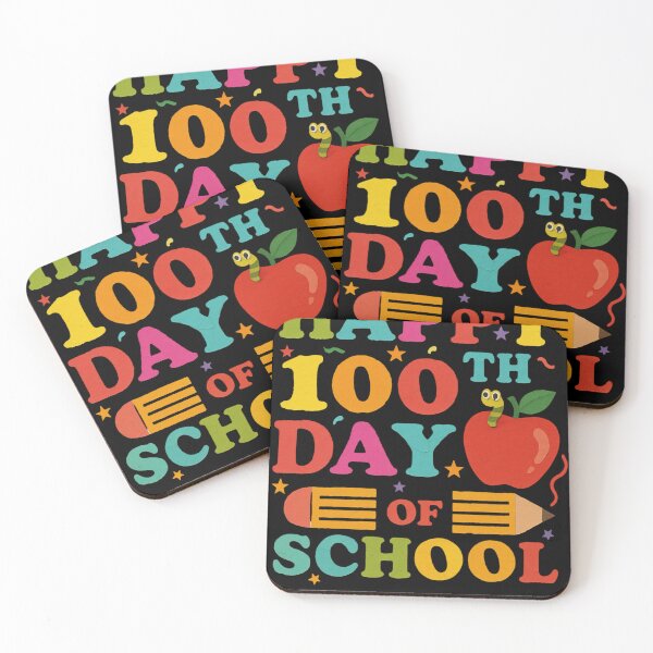 Item preview, Happy 100th Day of School Colorful Teacher Student Kids Classroom Design designed and sold by Pixiorra.