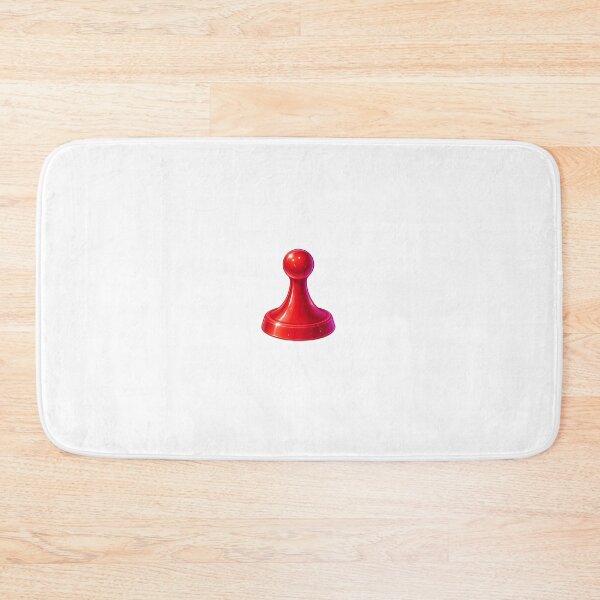 Item preview, Glossy Red Board Game Pawn – Classic Strategy Game Piece Illustration designed and sold by Artisan Finds Online.
