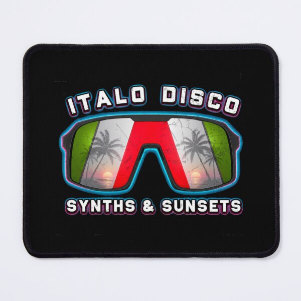 Item preview, Italo Disco Synths & Sunsets Summer Vibe designed and sold by Graphroad.