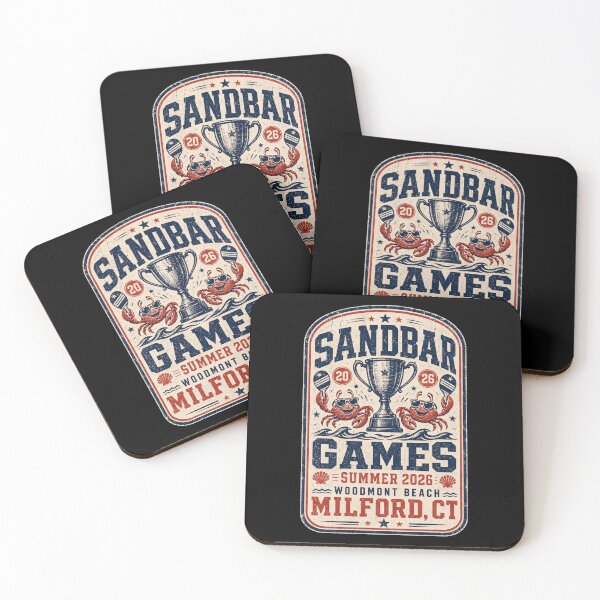 Item preview, Sandbar Games Summer 2026 – Milford Connecticut Beach Tournament designed and sold by THREE LITTLE BEANS.