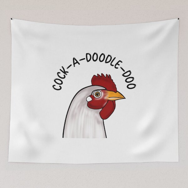Item preview, Cook A Doodle Doo Rooster designed and sold by Sartoris Art.
