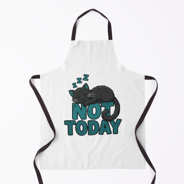 Item preview, Not Today Sleeping Lazy Cat Design designed and sold by TshirtsOnline-.