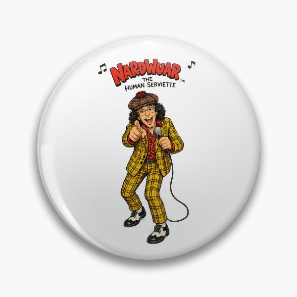 Item preview, Nardwuar The Human Napkin Cartoon Style Design designed and sold by best-2025.