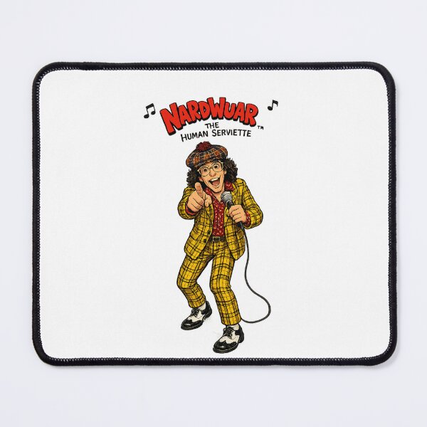 Item preview, Nardwuar The Human Napkin Cartoon Style Design designed and sold by best-2025.