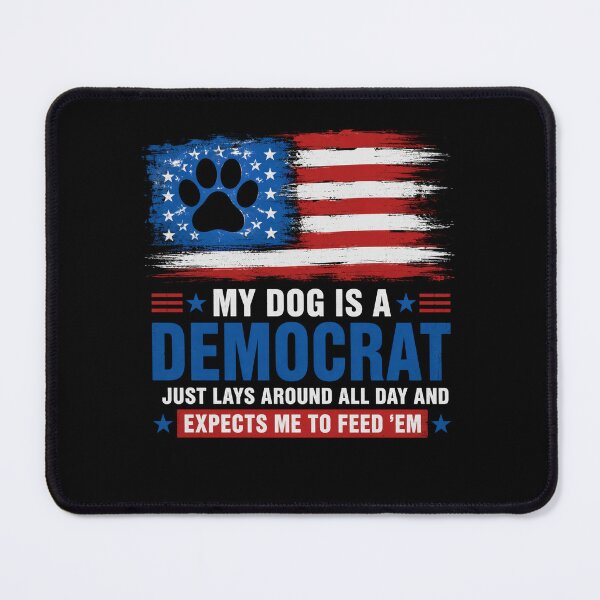 Item preview, Dog Lover Meme Patriotic Paw Print Funny Pet Owner designed and sold by FormalDehyena.
