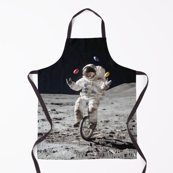 Artikelvorschau, Astronaut jongliert auf dem Mond entworfen und verkauft von WiseBow.